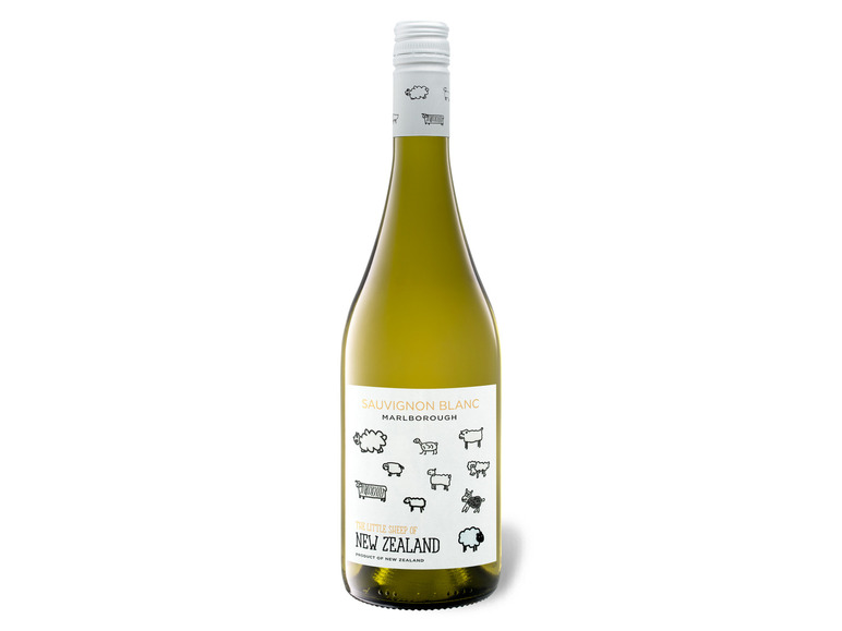 Gehe zu Vollbildansicht: Little Sheep Sauvignon Blanc Neuseeland Marlborough trocken, Weißwein 2022 - Bild 1