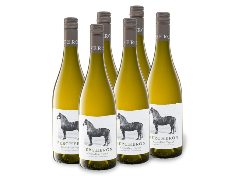 6 x 0 75-l-Flasche Weinpaket Percheron Südafrika Chenin Blanc Viognier  trocken Weißwein
