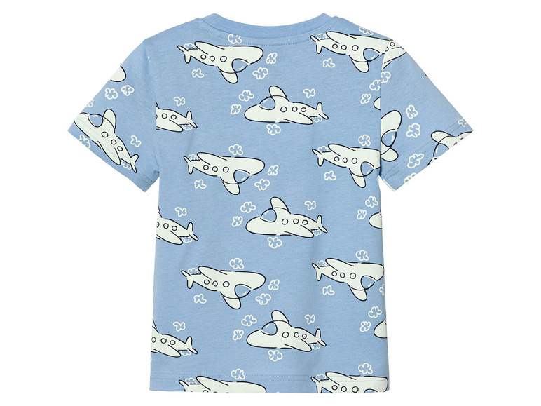 Gehe zu Vollbildansicht: lupilu® Kleinkinder T-Shirt's, 3 Stück, mit Baumwolle - Bild 4