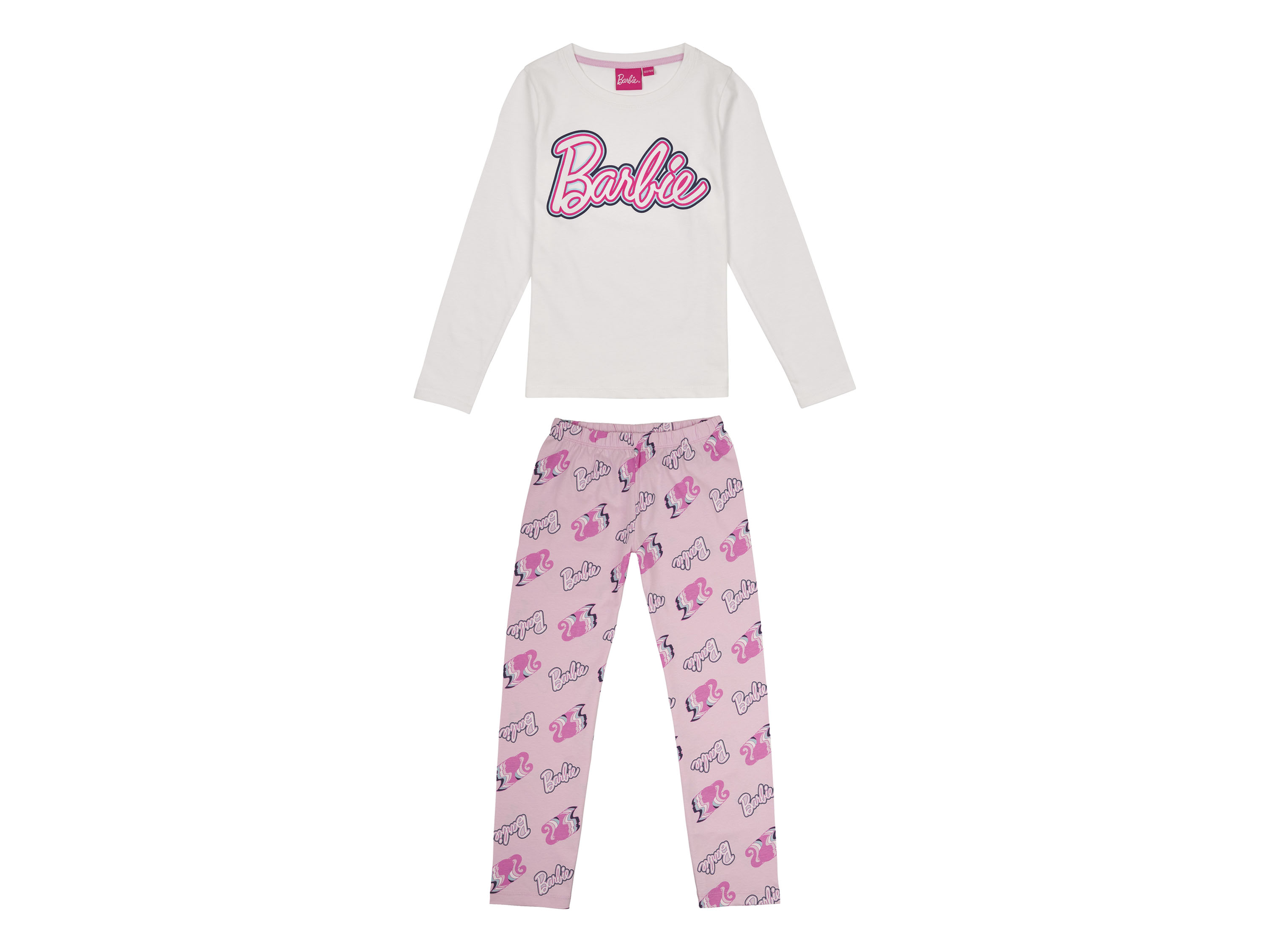 Barbie Kleinkinder / Kinder Mädchen Pyjama (weiß, 98/104) 98/104