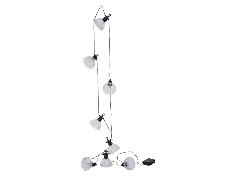 Gehe zu Vollbildansicht: LIVARNO home LED-Lichterkette, 8 Lampenschirmen - Bild 6