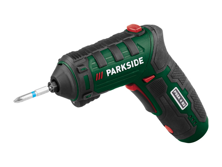 Gehe zu Vollbildansicht: PARKSIDE® 4 V Akku-Stabschrauber »PSSA 4 B2«, drehbarer Griff - Bild 1