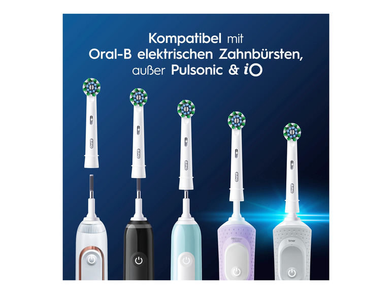 Gehe zu Vollbildansicht: Oral-B Aufsteckbürsten »Pro CrossAction«, mit innovativen X-förmigen Borsten - Bild 4