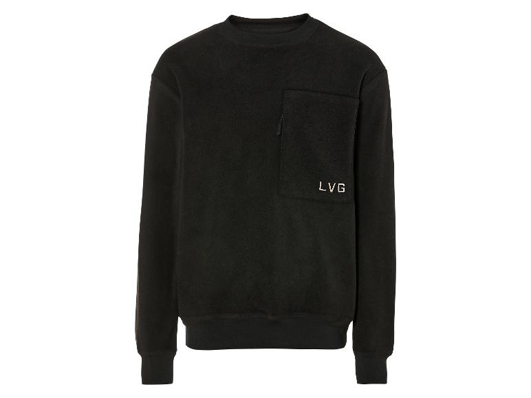 Gehe zu Vollbildansicht: LIVERGY® Herren Fleece-Sweatshirt, mit Reißverschluss-Brusttasche - Bild 11