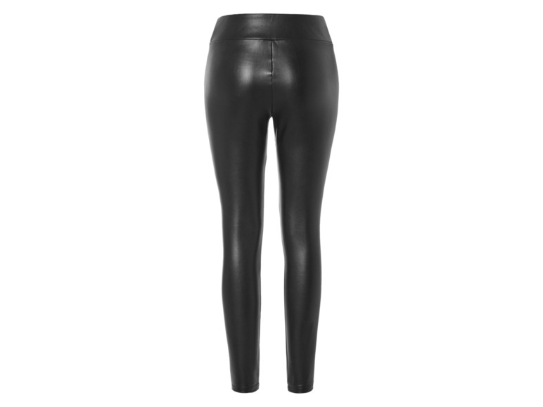 Gehe zu Vollbildansicht: esmara® Damen Leggings in Lederoptik - Bild 9