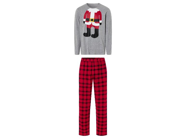 Gehe zu Vollbildansicht: LIVERGY® Herren Pyjama mit weihnachtlichem Motiv - Bild 11