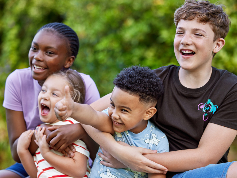 Gehe zu Vollbildansicht: pepperts!® Kinder T-Shirt, 2 Stück, mit Rundhalsausschnitt - Bild 21