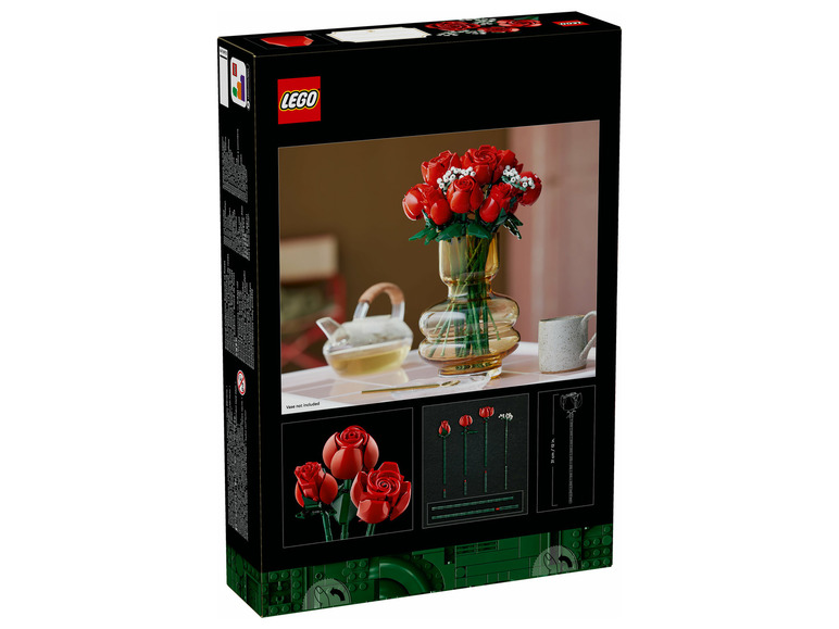 Gehe zu Vollbildansicht: LEGO® Icons 10328 »Rosenstrauß« - Bild 8