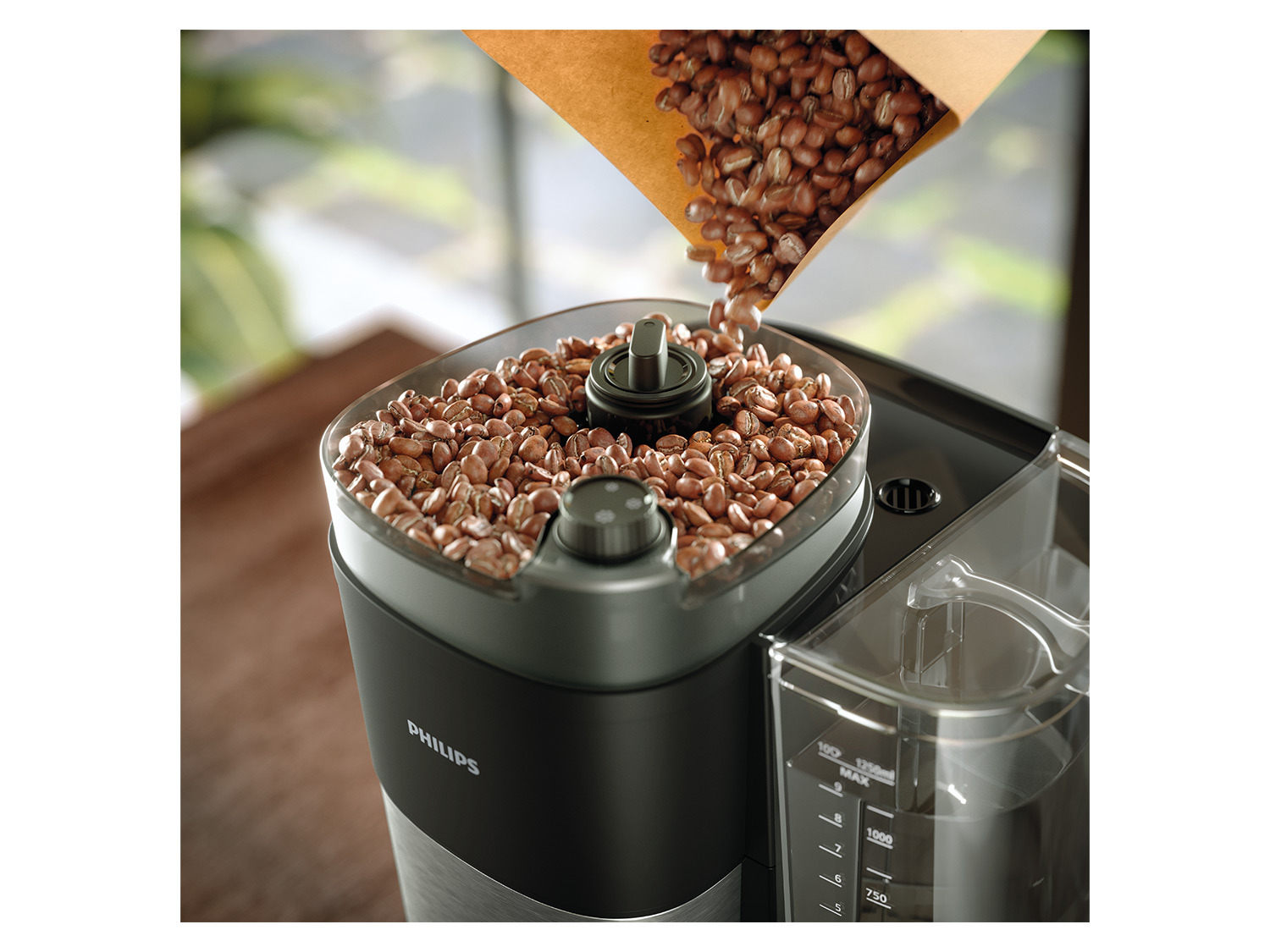 PHILIPS Kaffeemaschine Grind »HD7888/01« LIDL Brew 