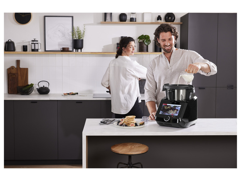 Gehe zu Vollbildansicht: SILVERCREST® KITCHEN TOOLS Monsieur Cuisine Smart SKMS 1200 B1 Black - Bild 9