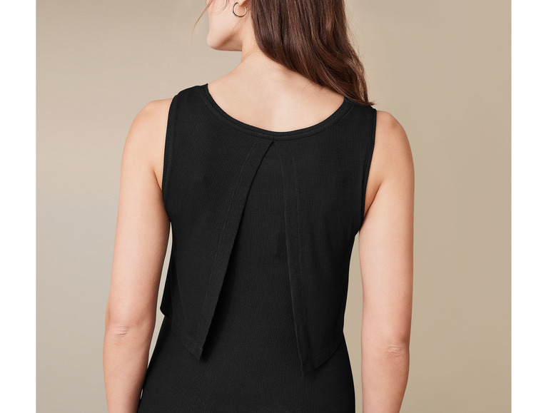 Gehe zu Vollbildansicht: esmara® Damen Umstandskleid in modischer Ripp-Qualität - Bild 9