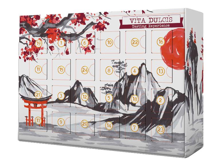 Gehe zu Vollbildansicht: Vita Dulcis Whisky Adventskalender Japan - Edition 3 - 24 x 0,02l, 40 - 48 % Vol - Bild 1