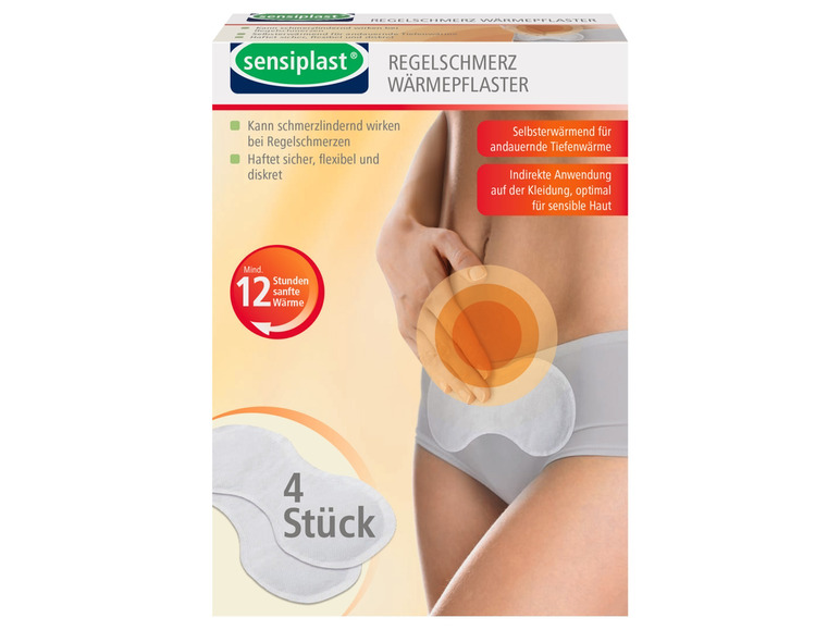 Gehe zu Vollbildansicht: sensiplast® Wärmepflaster XXL \ Regelschmerz Wärmepflaster \ Wärmegürtel \ Wärmepflaster, selbsterwärmend - Bild 7