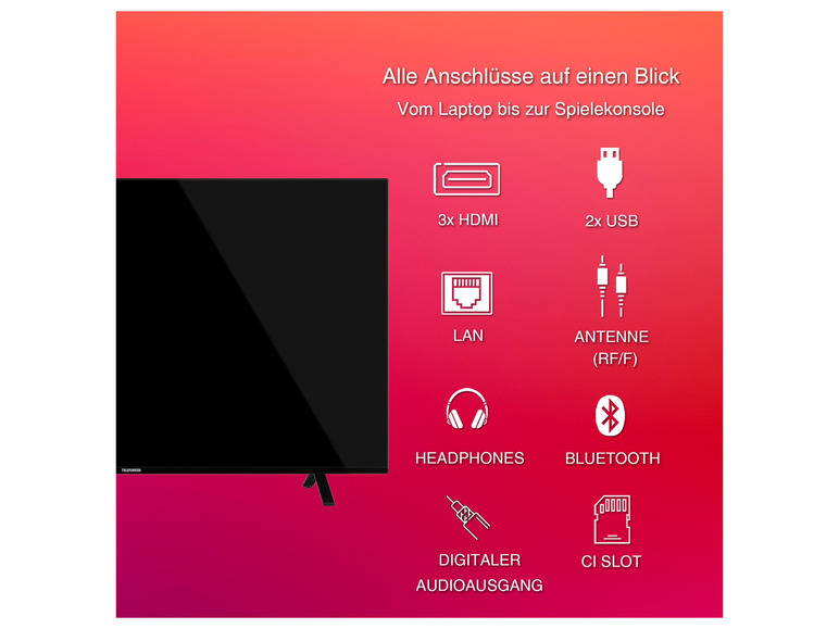 Gehe zu Vollbildansicht: TELEFUNKEN Fernseher »QUTO750S« QLED TiVo Smart TV 4K UHD - Bild 28