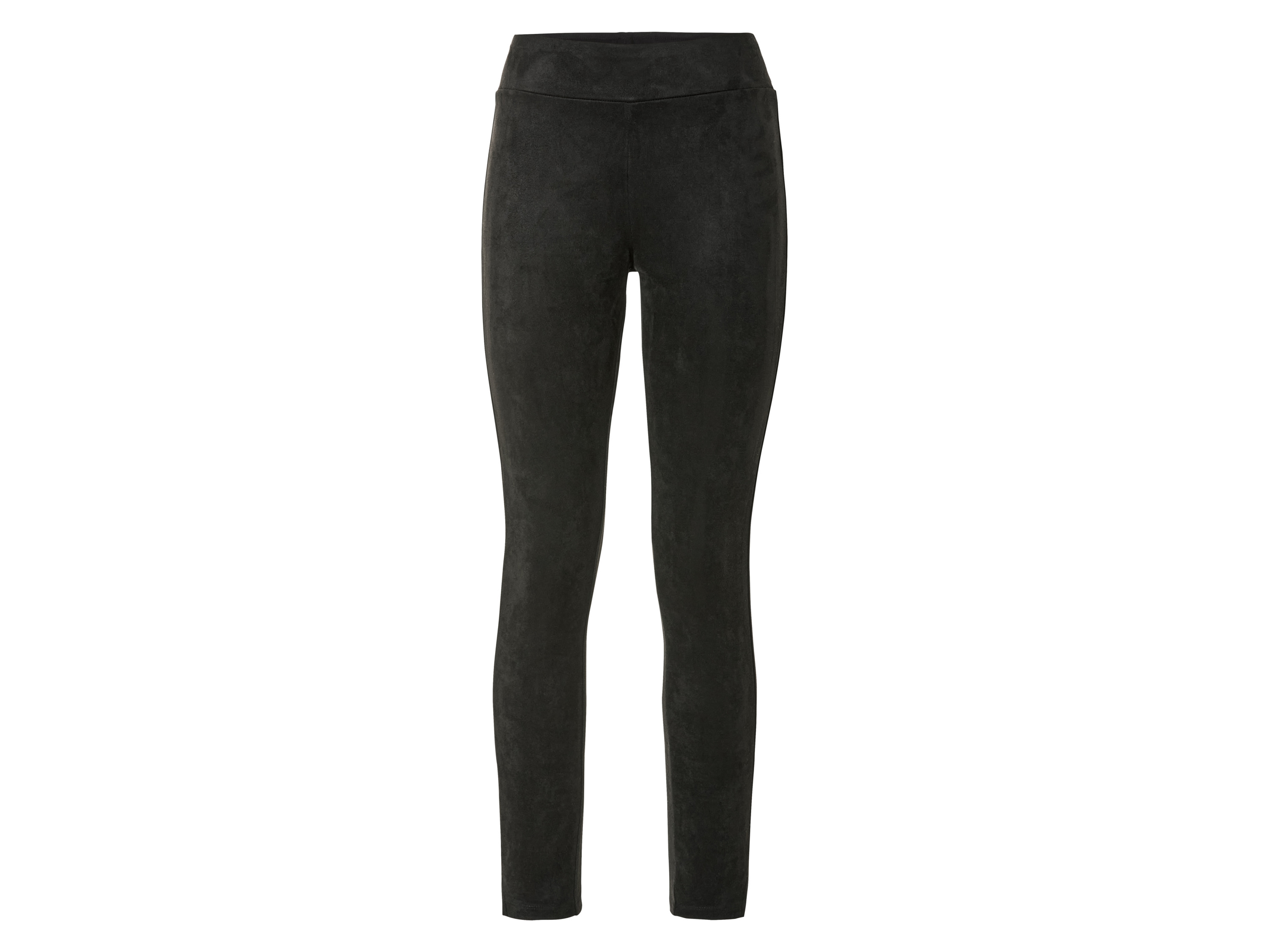 esmara® Damen Jeggings Velours (40, schwarz) 40