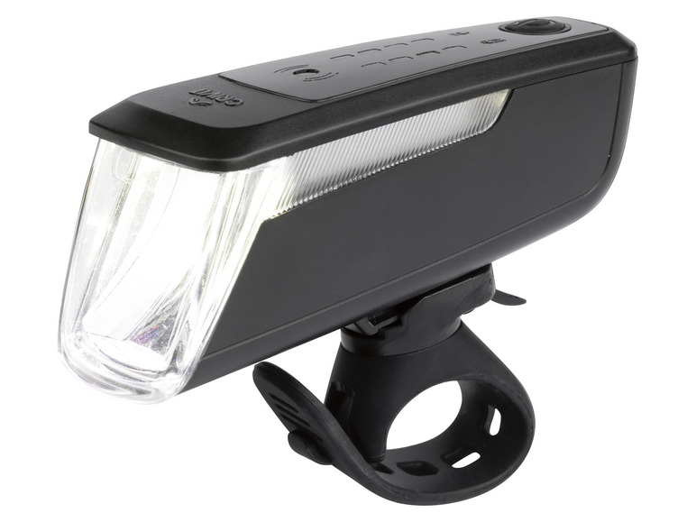 CRIVIT Fahrradleuchtenset LED, Lux 90/70/30/15