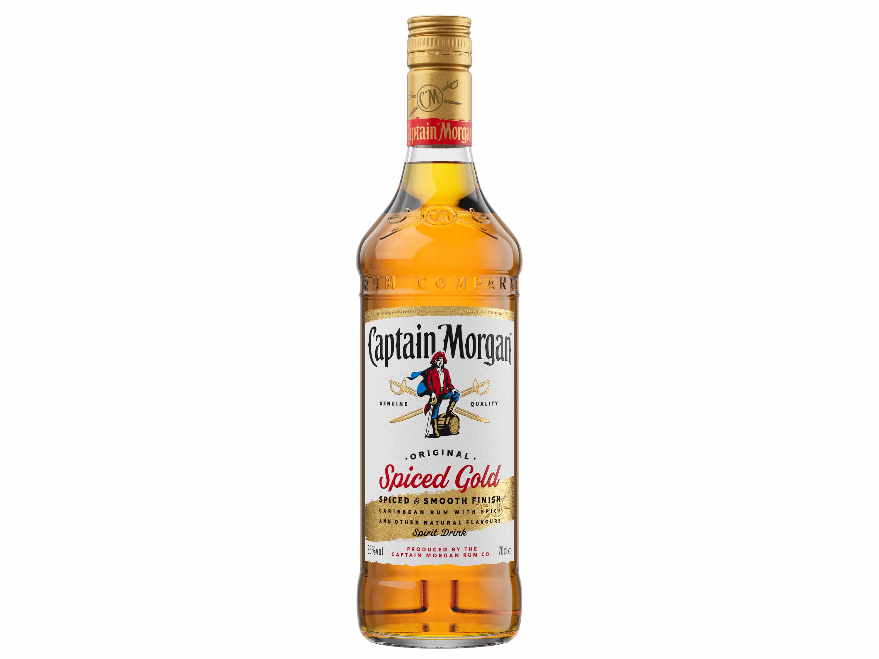 Captain Morgan Spiced Gold (Rum-Basis) 35% Vol