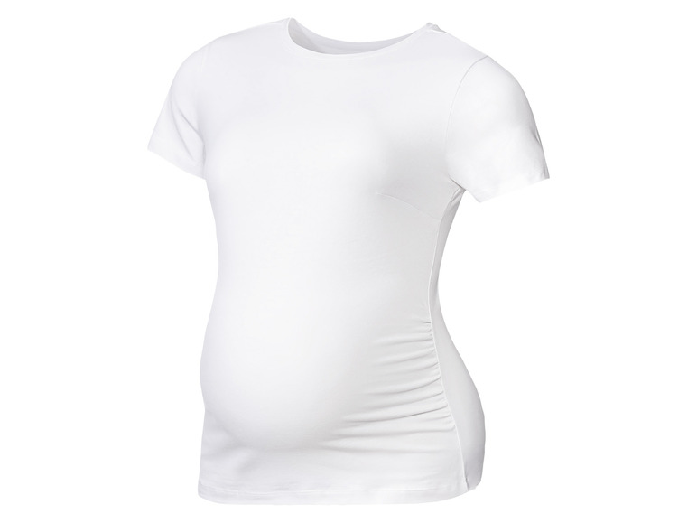 Gehe zu Vollbildansicht: esmara® Damen Umstandsshirts, 2 Stück, mit hohem Baumwollanteil - Bild 3