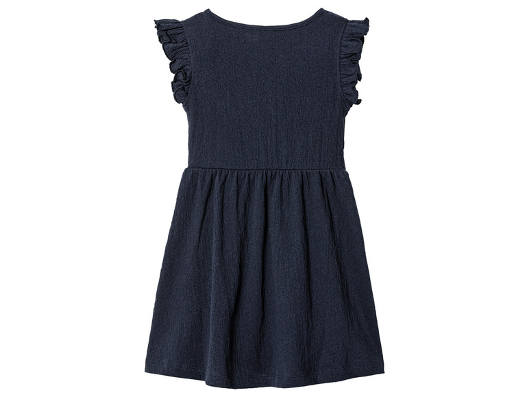 Gehe zu Vollbildansicht: lupilu® Kleinkinder Kleid mit Crinkle-Struktur - Bild 4