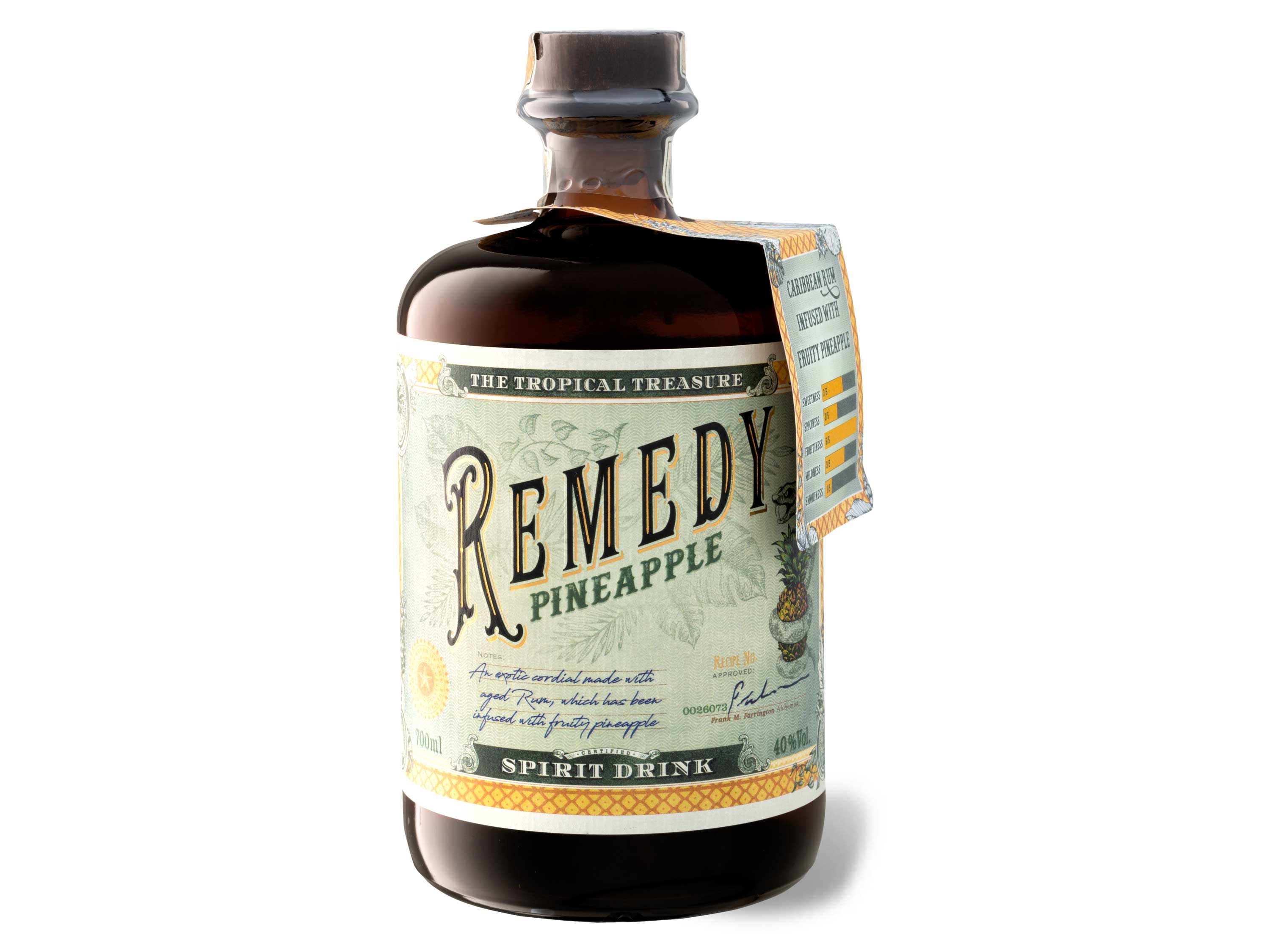 Remedy Pineapple (Rum-Basis) 40% Vol