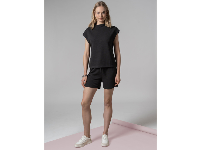 Gehe zu Vollbildansicht: esmara® Damen T-Shirt, leger geschnitten, dunkelgrau - Bild 2