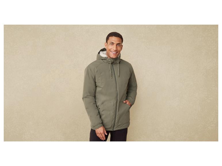 Gehe zu Vollbildansicht: LIVERGY® Herren Parka mit Teddyfleece gefüttert - Bild 3