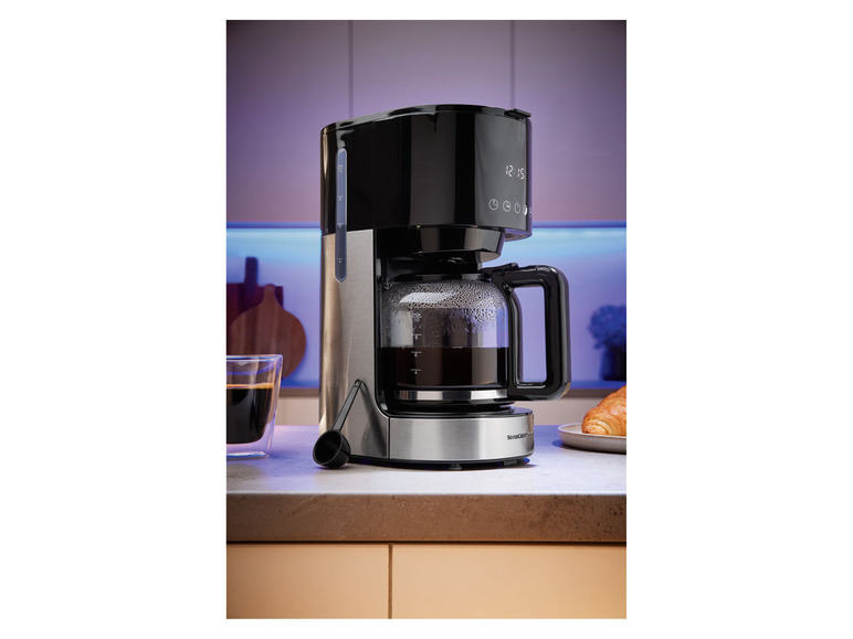 Gehe zu Vollbildansicht: SILVERCREST® KITCHEN TOOLS Kaffeemaschine Smart »SKMS 900 A1«, 900 Watt - Bild 4