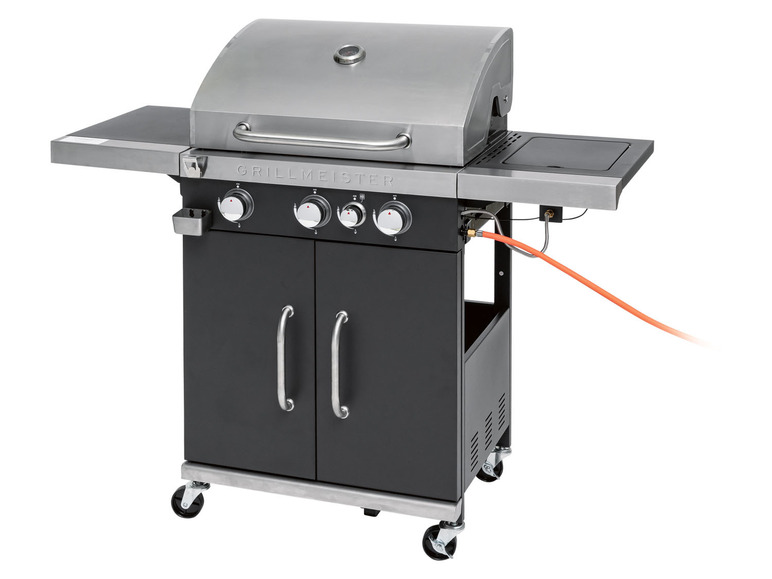14,4 GRILLMEISTER Brenner, kW Gasgrill, 3plus1