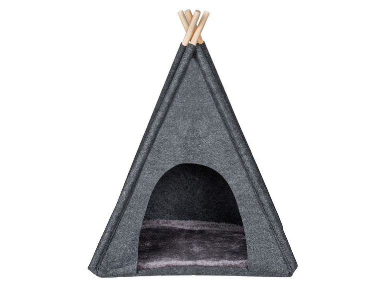 Gehe zu Vollbildansicht: Wenko Filz-Tierbett »Tipi«, mit Kissen - Bild 8