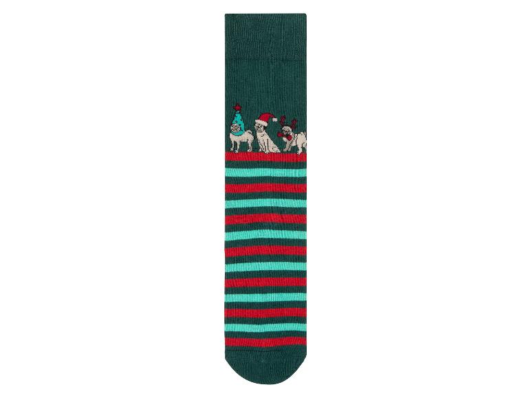 Gehe zu Vollbildansicht: LIVERGY® Herren Socken, 3 Paar, mit Weihnachtsdesigns - Bild 10