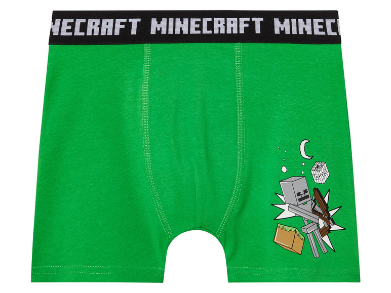 Gehe zu Vollbildansicht: Kinder Boxershorts »Minecraft«, 2 Stück, hoher Baumwollanteil - Bild 7