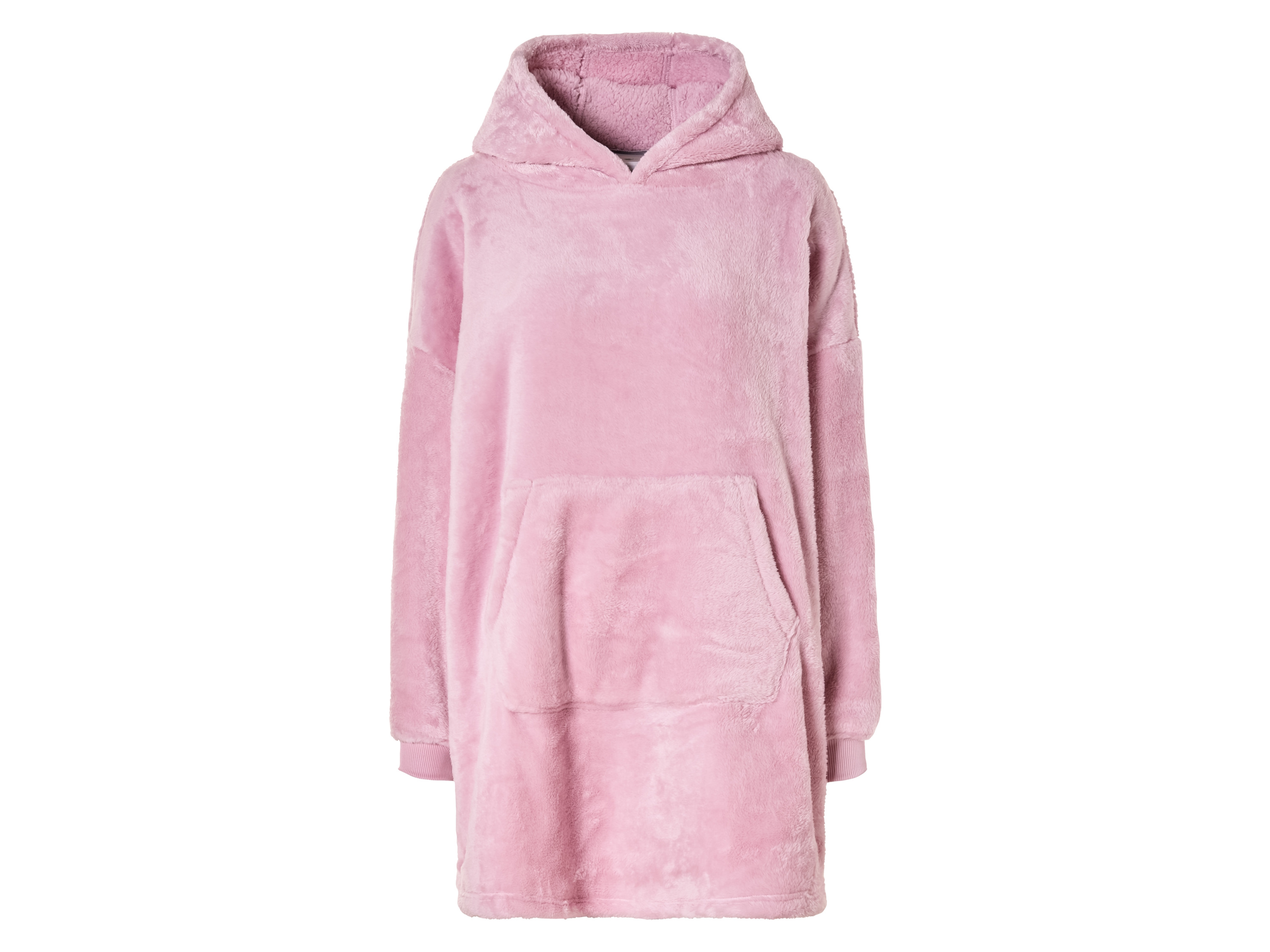 Damen Herren Pullover Oversize (L/XL, pink) L/XL