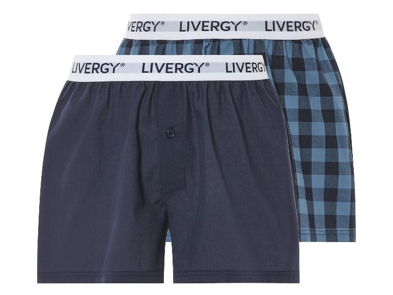 Gehe zu Vollbildansicht: LIVERGY® Herren Boxer, 2 Stück, reine Baumwolle - Bild 38