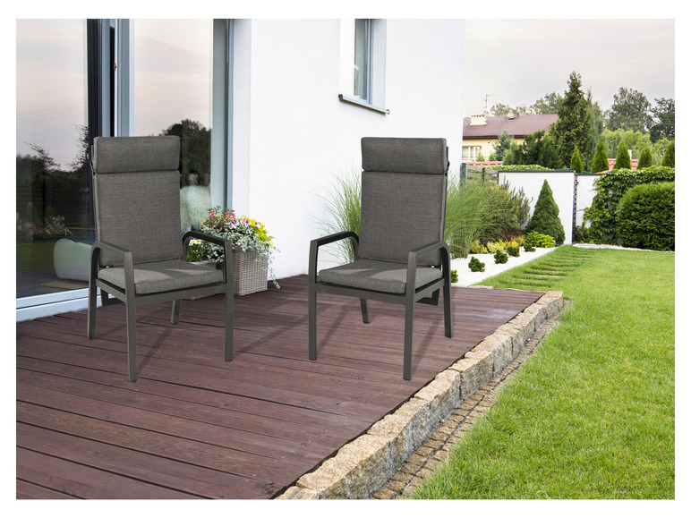 Gehe zu Vollbildansicht: bellavista - Home & Garden® Hochlehner-Sessel »Ontario«, 2er-Set - Bild 2