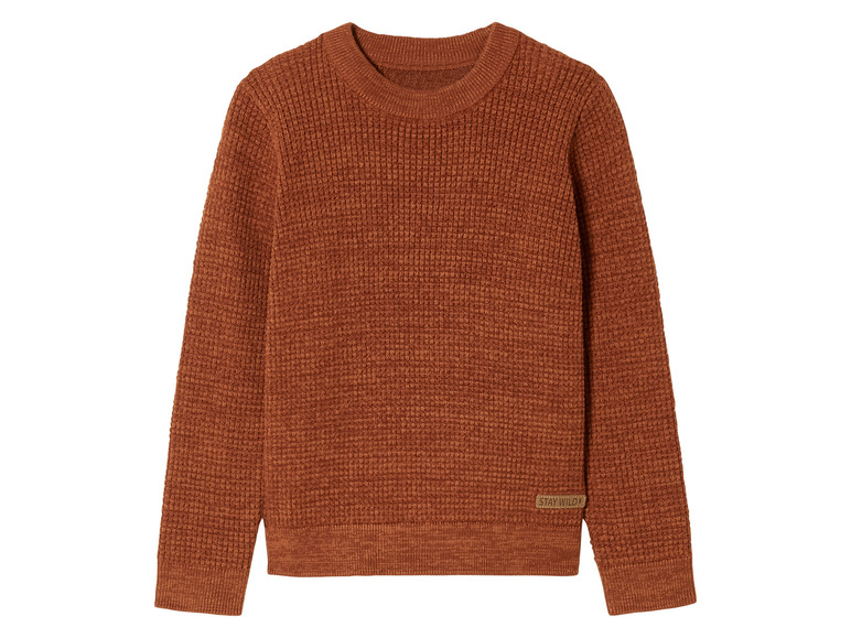 Gehe zu Vollbildansicht: lupilu® Kinder-Strickpullover, mit Strukturmuster - Bild 5