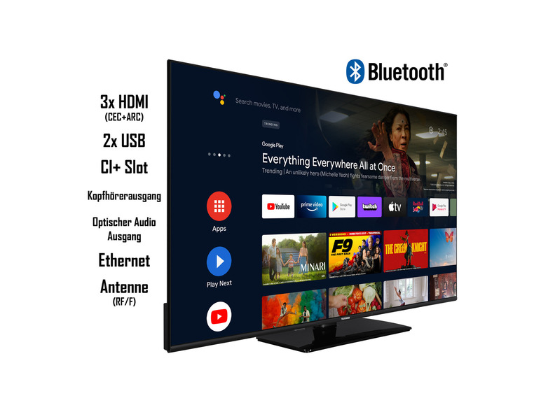Gehe zu Vollbildansicht: TELEFUNKEN Fernseher »XUAN754M« 4K UHD Android Smart TV - Bild 11