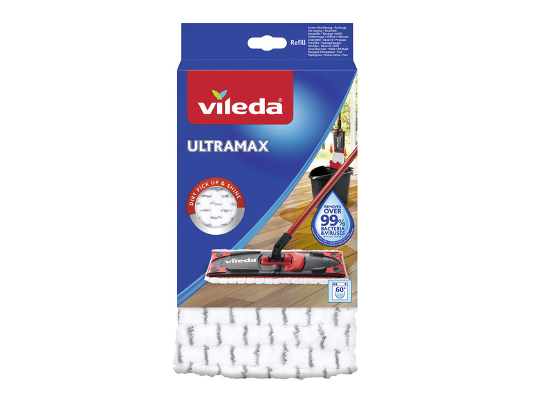 mit »Ultramax«, Vileda 3D-Mikrofaser-Struktur Ersatzbezug