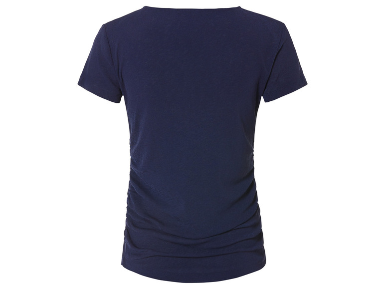 Gehe zu Vollbildansicht: esmara® Damen T-Shirt mit seitlicher Raffung - Bild 8