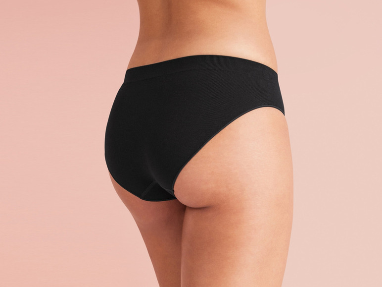 Gehe zu Vollbildansicht: esmara® Damen Slips, 3 Stück, seamless, in Ripp-Qualität - Bild 22