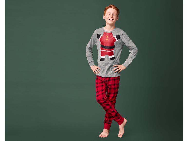 Gehe zu Vollbildansicht: pepperts!® Kinder Pyjama im Weihnachtsdesign - Bild 4