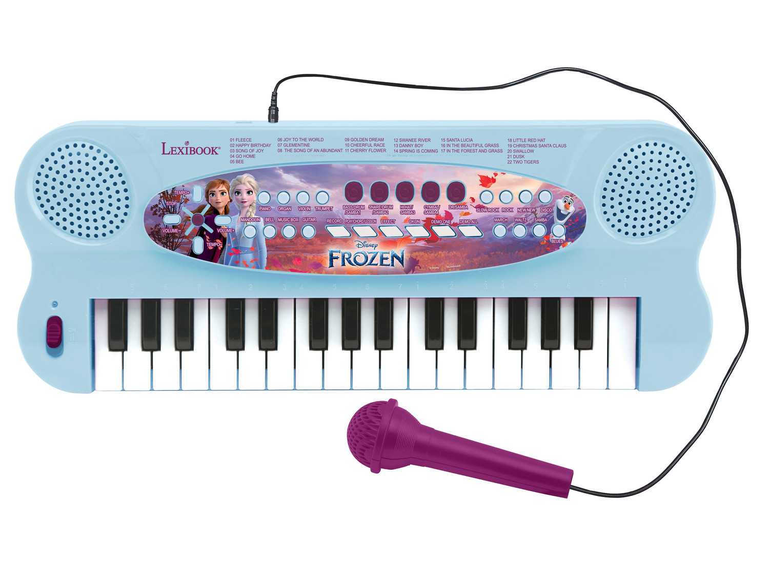 LEXIBOOK Kinder Elektronisches Keyboard Eiskönigi… »Die