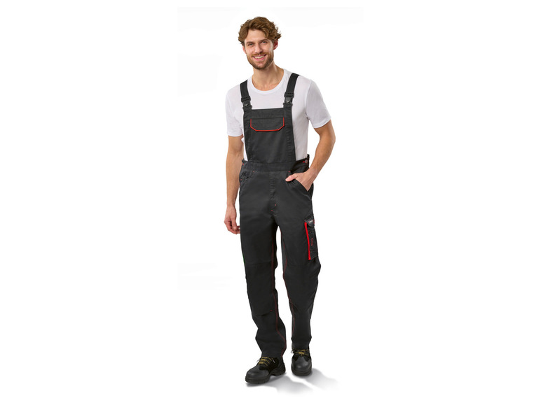 Gehe zu Vollbildansicht: PARKSIDE® Herren Arbeitslatzhose mit Baumwolle - Bild 6