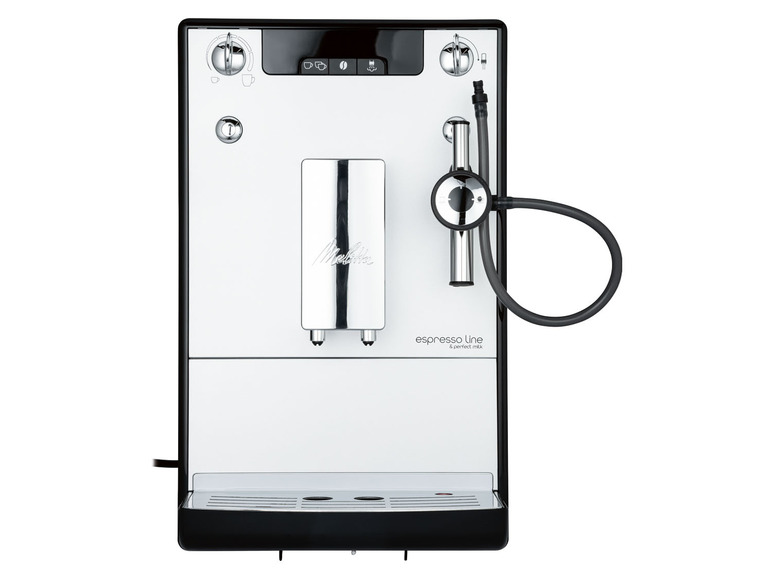 Melitta Kaffeevollautomat 2 bis Tassen E957-213«, »EspressoLinePerfectMilk für zu