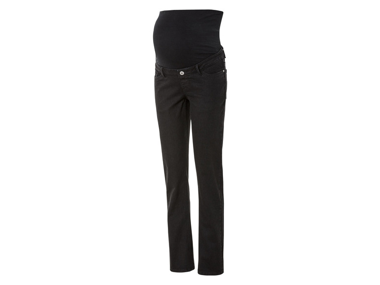 Gehe zu Vollbildansicht: esmara® Damen Umstandsjeans, Straight Fit, hoher Baumwollanteil - Bild 34