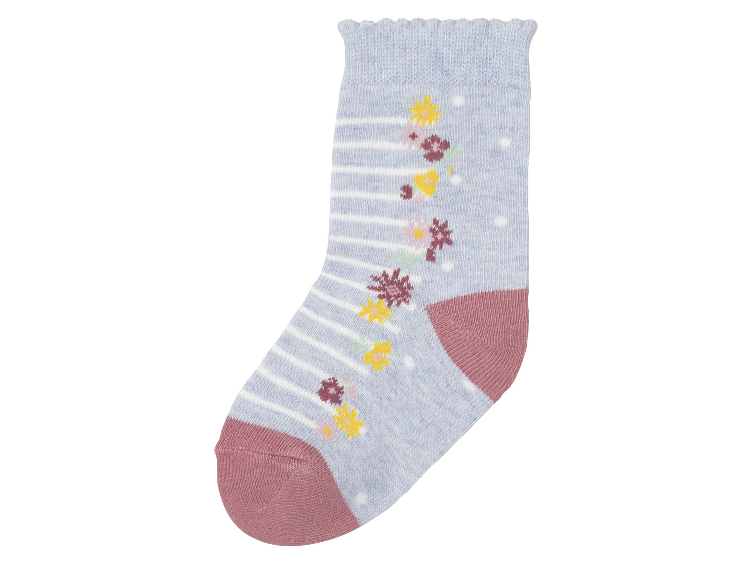 lupilu® Kleinkinder Mädchen Socken, 7 Paar, Bio-Ba… mit