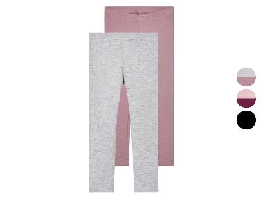 lupilu® Kleinkinder Leggings, 2 Stück, hoher Baumwollanteil