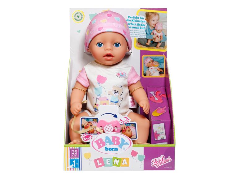 Gehe zu Vollbildansicht: Baby Born Soft Touch Little Girl »Lena«, 36 cm - Bild 1