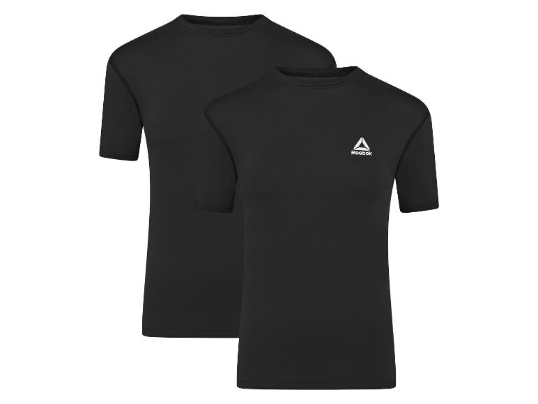 Gehe zu Vollbildansicht: Reebok Herren T-Shirts, 2 Stück, feuchtigkeitsableitend - Bild 2