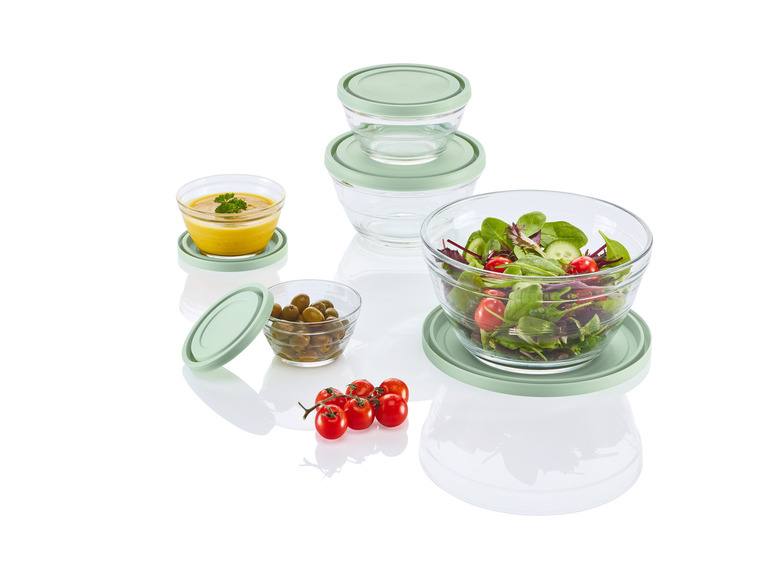 Gehe zu Vollbildansicht: LIVARNO home Glasschüssel-Set, 5 Stück - Bild 13