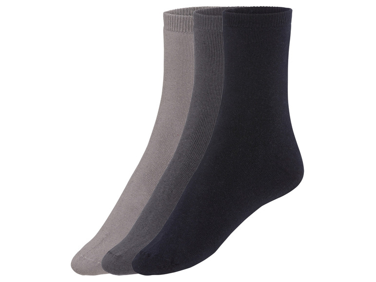 Gehe zu Vollbildansicht: LIVERGY® Herren Thermosocken, 3 Paar, mit Bio-Baumwolle - Bild 2